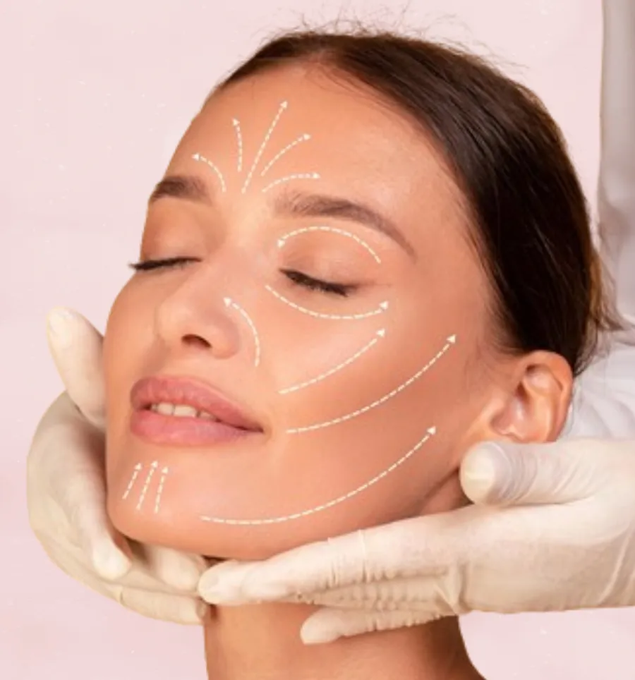 Aesthetic consultation photograph